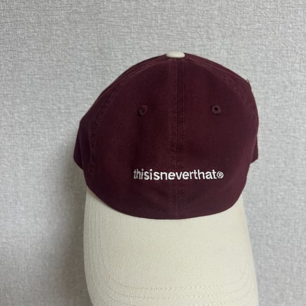 Thisisneverthat T-LogoCap Burgundy Ivory