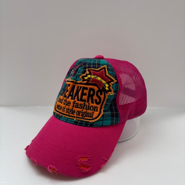 BREAKERS y2k 펑키 메쉬 볼캡