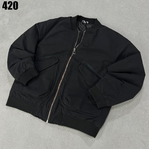 아르마니 EA7 블랙 봄버 자켓 