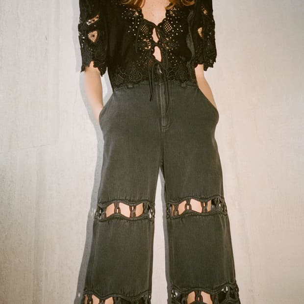 (정품)씨뉴욕 SEA NY 블랙 데님팬츠