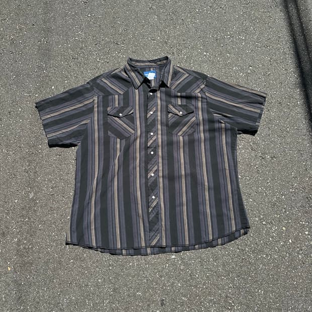 [랭글러] •Wrangler Western Short Shirt 