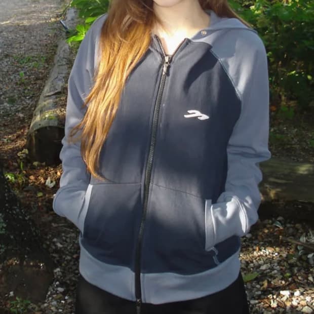 새상품) 탄산마그네슘 링거 후드집업 우먼 네이비 (이자반 주영 구효민)