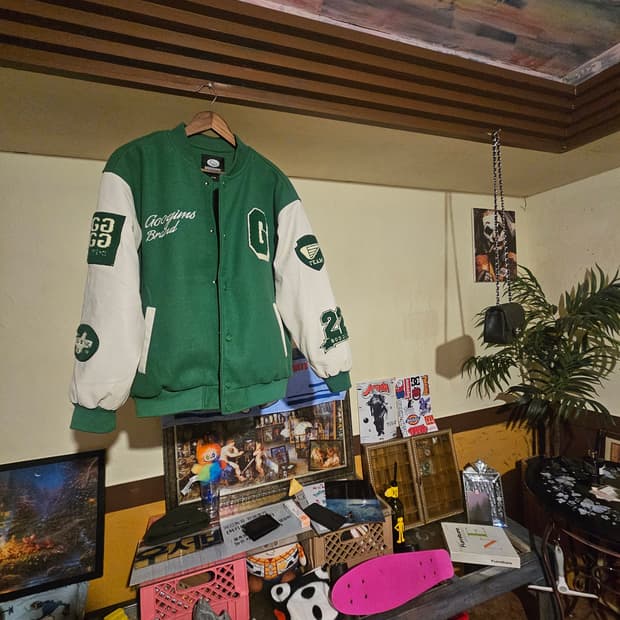 GOOGIMS 구김스 바시티 스타디움 자켓