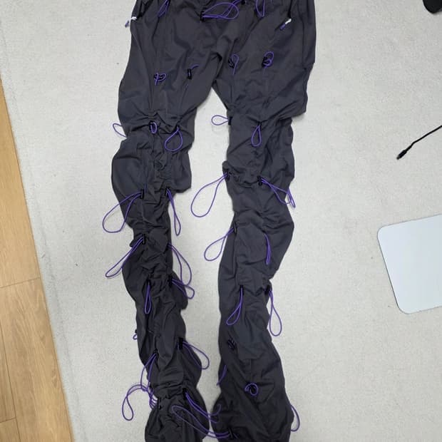 99%is 곱창팬츠/곱창바지 그레이 퍼플 3 size