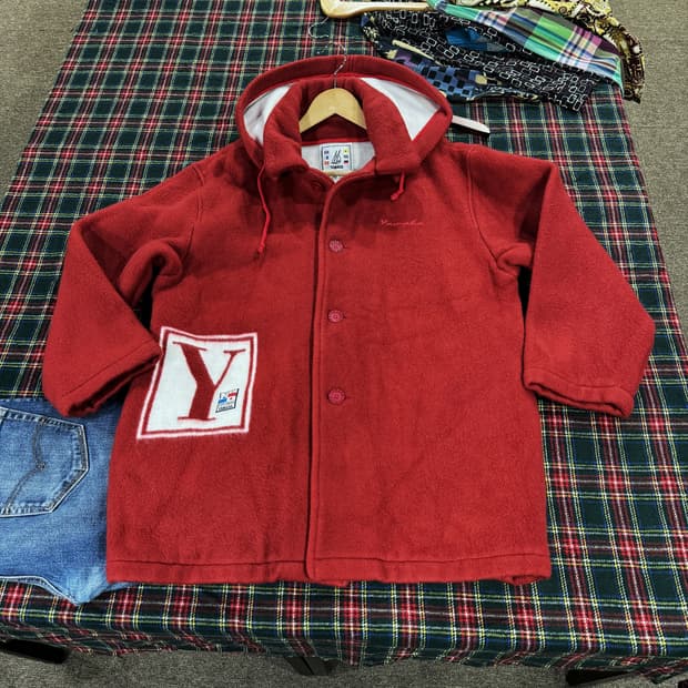 야마하 해상탐험대 후드 코트 made in JAPAN 