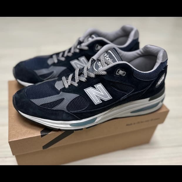 뉴발 991 v2 네이비