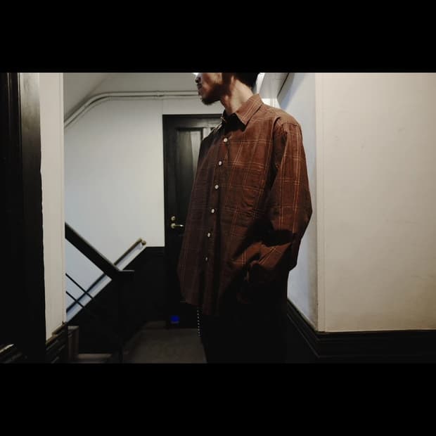 오라리 슈퍼 라이트 체크셔츠