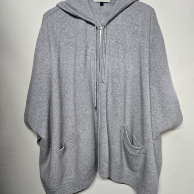 한섬  톰 그레이하운드 캐시미어 후드 판초 S 90