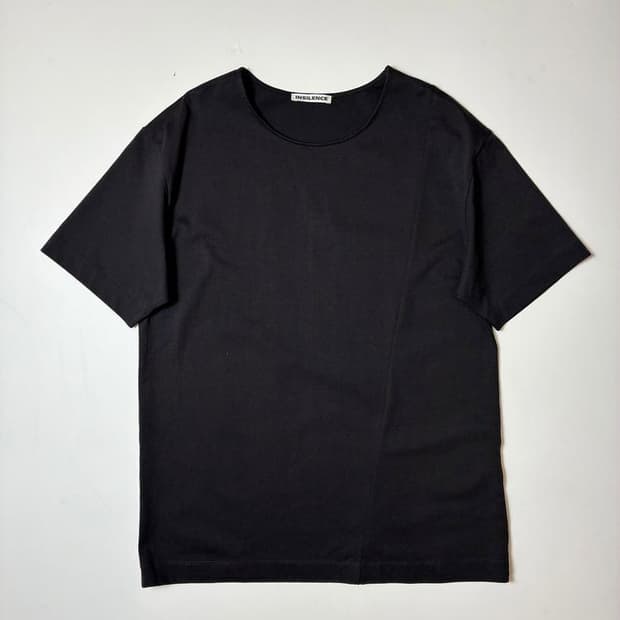 인사일런스x깡스타일리스트 패널드 반팔 티셔츠 PN9594
