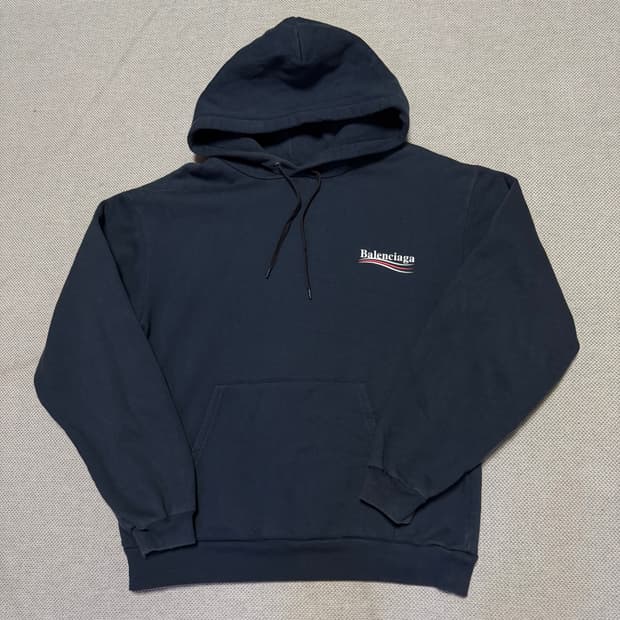 발렌시아가 Balenciaga 폴리티컬 캠페인 후드티