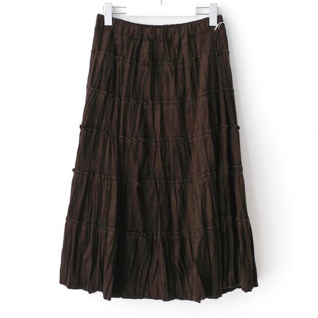 suede line skirt
