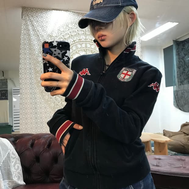 카파 여성 스트릿 저지 집업 