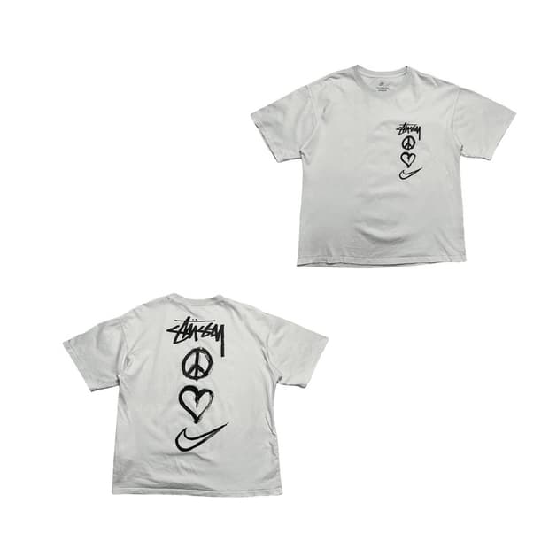 NIKE x STUSSY NRG RA 티셔츠 서밋 화이트 L