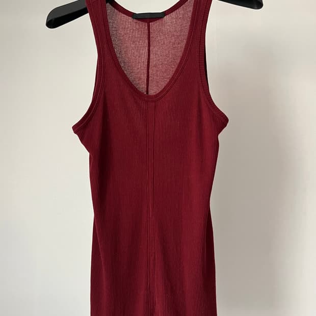 JULIUS 09S/S RIB TANK TOP 