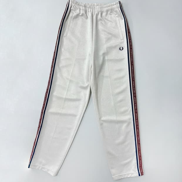 프레드페리 일본 한정판 사이드로고 트랙팬츠