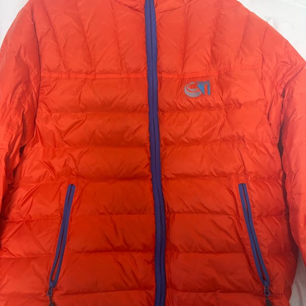 테켓 CT Lightweight Down Jacket Orange L