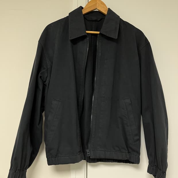 유니클로 u 집업블루종