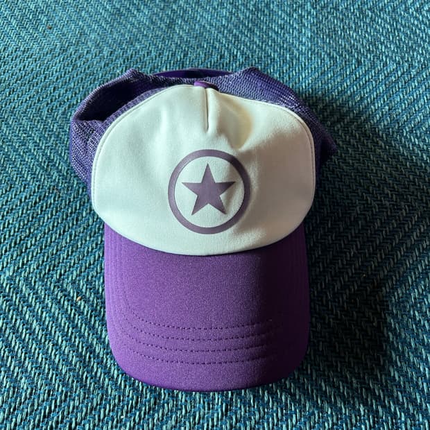 컨버스 퍼플스타 트러커캡