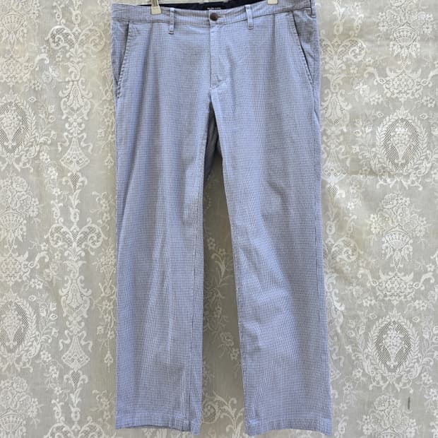 버버리 블랙라벨 코튼 팬츠