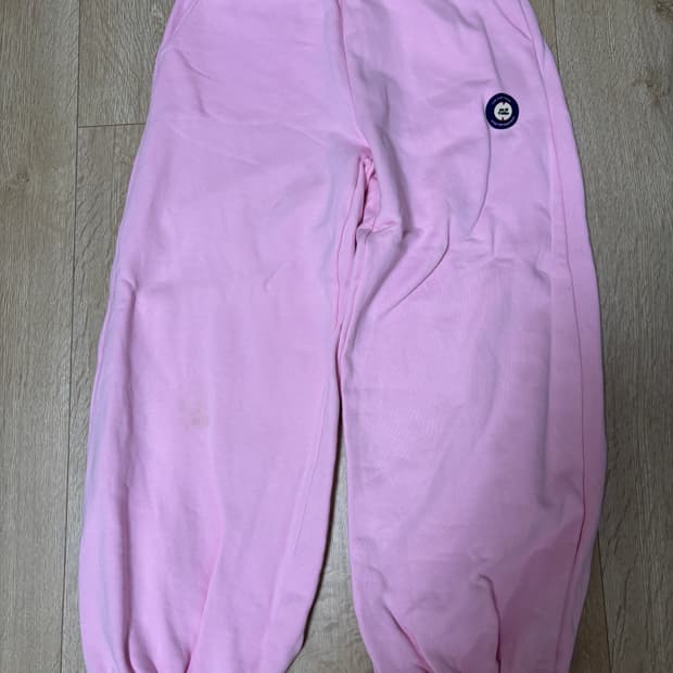 Asif calie 핑크 조거팬츠