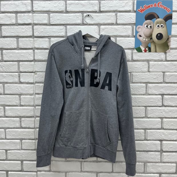 NBA 회색 후드집업-L 100