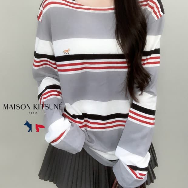 메종키츠네 롱슬리브