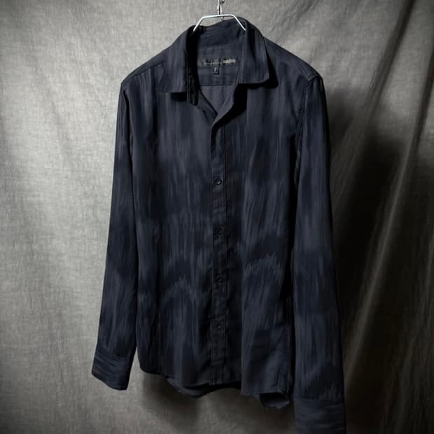 Schlüssel Shadow Pattern Dress Shirt