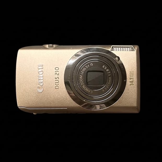 캐논 익서스 IXUS 210 디카 디지털 카메라 골드 풀셋