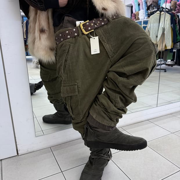corduroy cargo pants