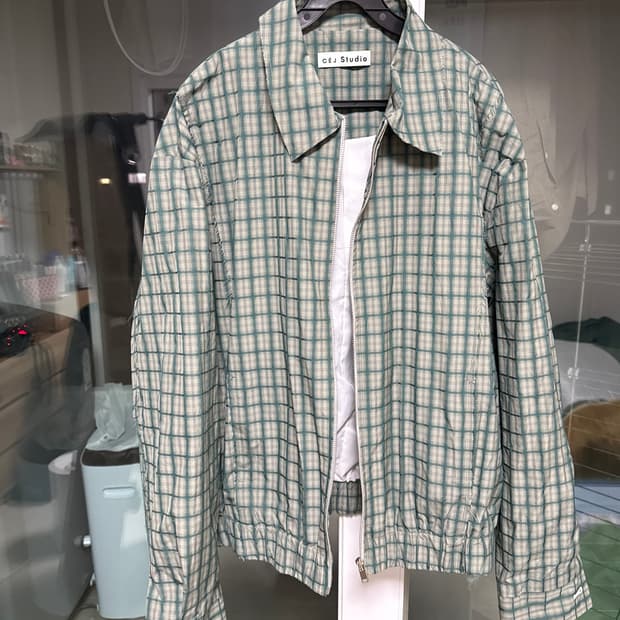 CEJ스튜디오 체크 자켓