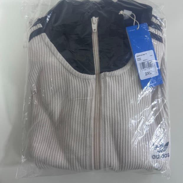 [새상품] 아디다스 와플 져지 트랙탑 XXL