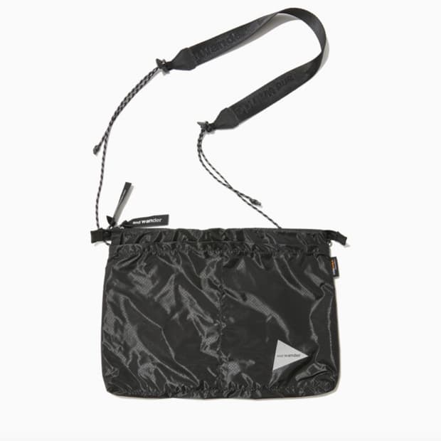 앤드원더 실 사코슈 블랙 새상품