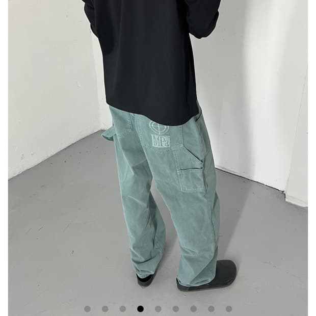 플라스틱프로덕트 페인터 데님 팬츠 S