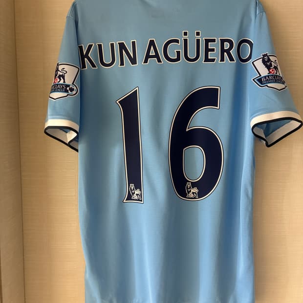 13-14 맨체스터시티 홈 아구에로 레전드 유니폼 정품