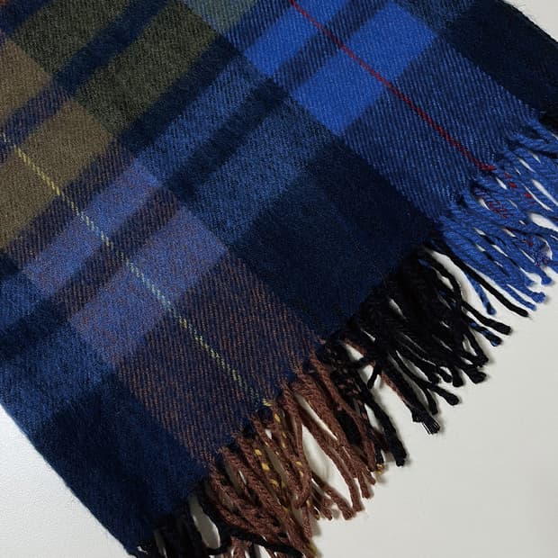 vintage lambs wool muffler