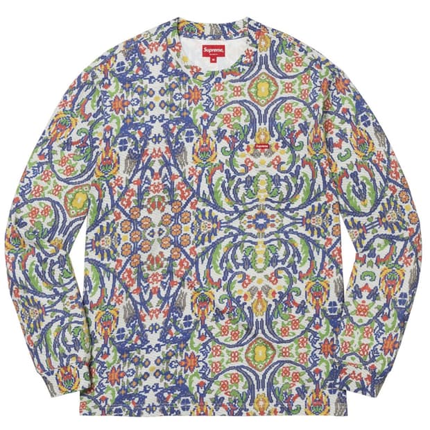 슈프림 23SS 스몰박스로고 롱슬리브 L