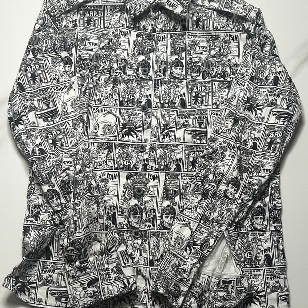 PS Paul Smith 코믹스트립 프린트 셔츠