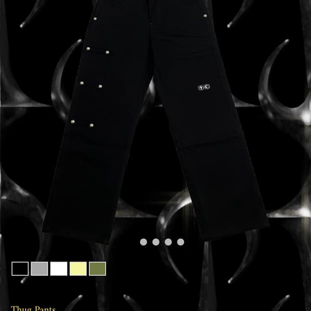Thug Pants black (3)