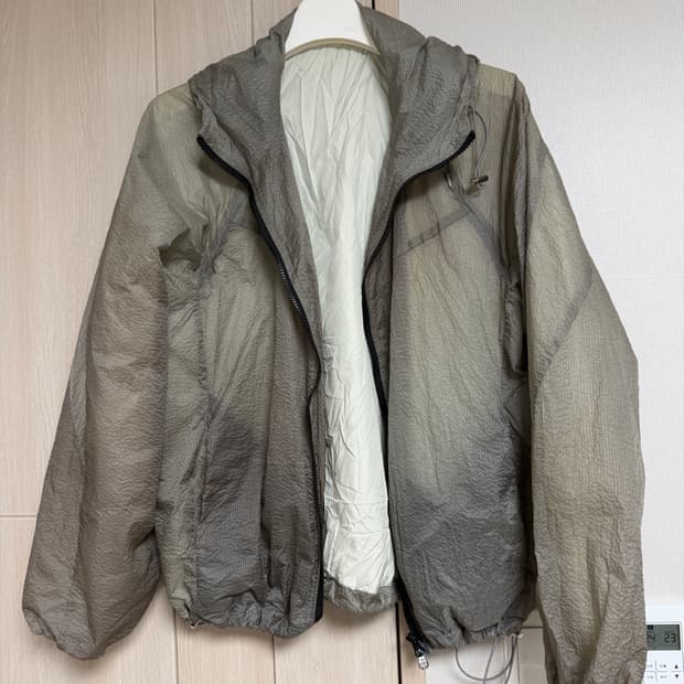 신더 Layer wind jumper (CHARCOAL)