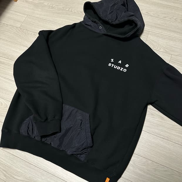 아이앱 스튜디오 우븐 후드티