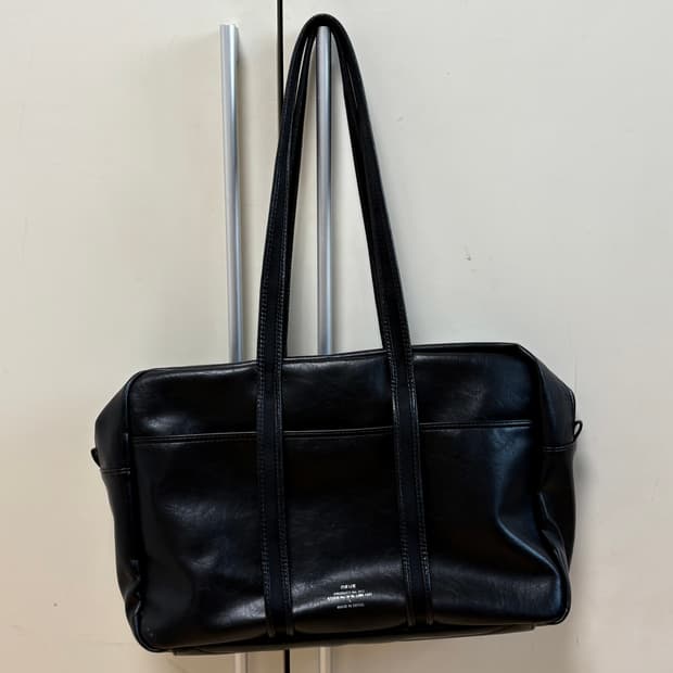 NEUE 노이에 보스턴백 레더 블랙 미디움