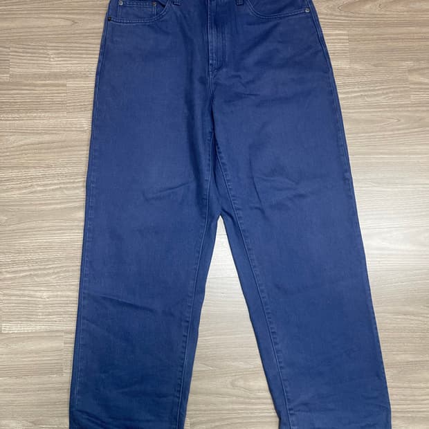 (32)supreme 슈프림 24ss 네이비 베기진 baggy jeans