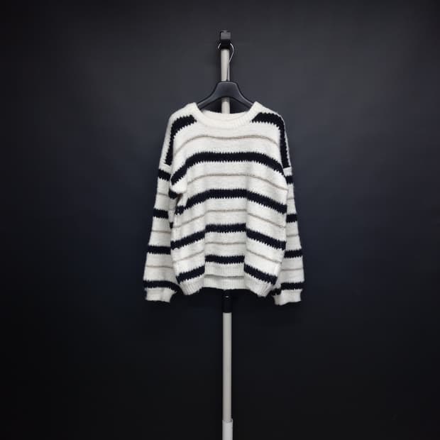 르샵 춘추동 루즈박시핏 니트 풀오버 F 33-77