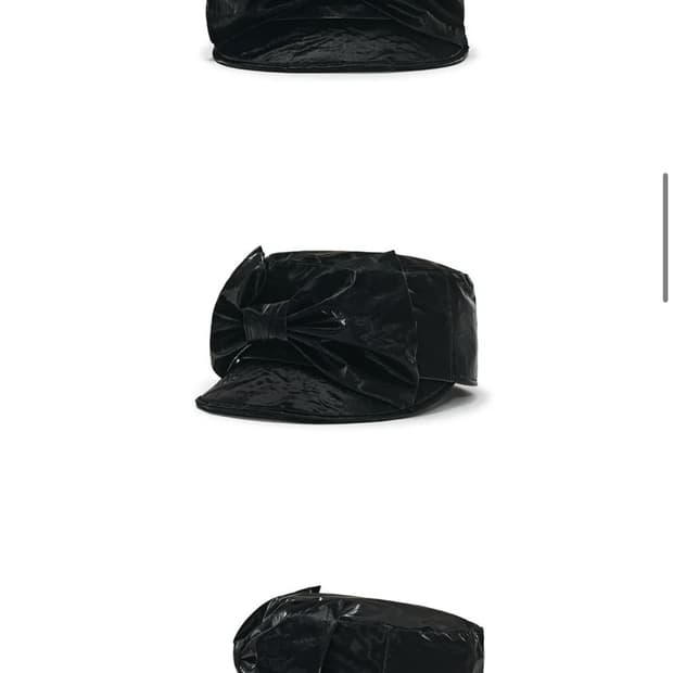 어썸니즈 리본 벨보이 캡