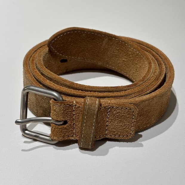 꼼데가르송 옴므 플러스 스웨이드 벨트