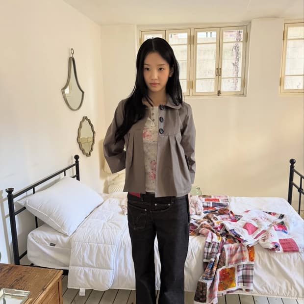 [yinandyang] Flip denim, blue