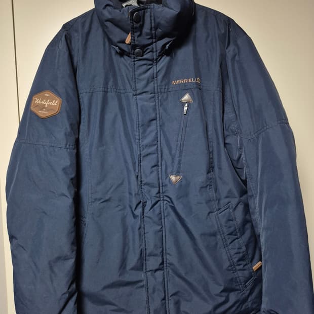 머렐 정품 오리털패딩 100사이즈 팝니다