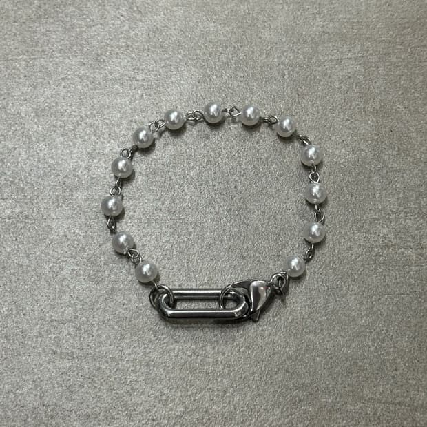 Chain pearl - 체인 진주 팔찌