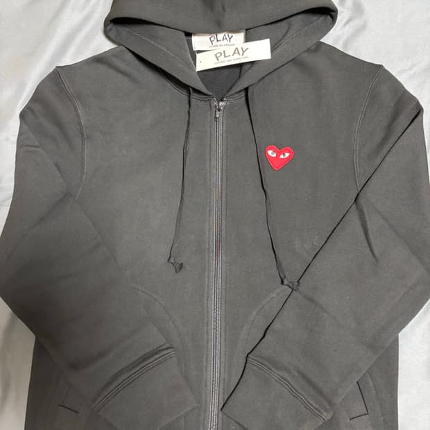 꼼데 후드집업 새상품