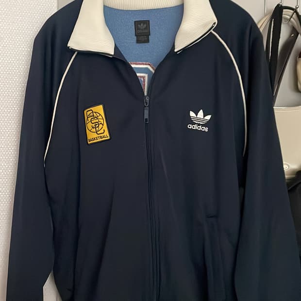 아디다스 ASC 농구 트랙탑 흑탭 져지 M